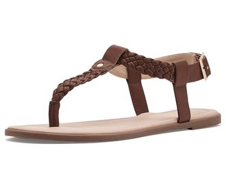 Journee Collection Genevive Womens Sandals Brown : 7.5 M, Faux Leather