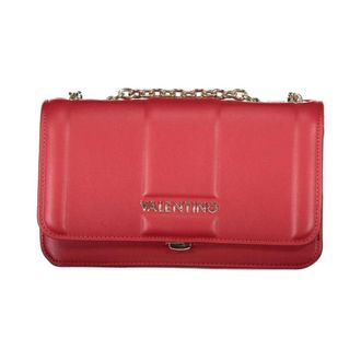 Valentino Shoulder Bags, female, Red, Size: ONE SIZE Quilted Chain Bag