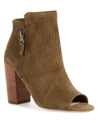 Jessica Simpson WomenS Keris Bootie In Dark Olive