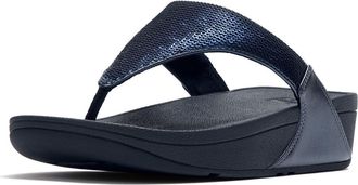 FitFlop Lulu Sequin Flip Flop in Metallic Cosmic Blue at Nordstrom Rack, Size 11