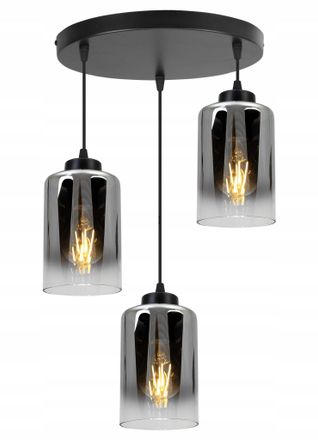 OEM L&aacute;mpara Colgante Moderna Y Elegante Con Pantalla De Cristal