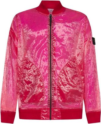 Stone Island Pink Bomber Jacket