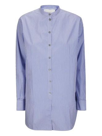 STUDIO NICHOLSON cotton shirt - women - Cotton - 8 - Blue
