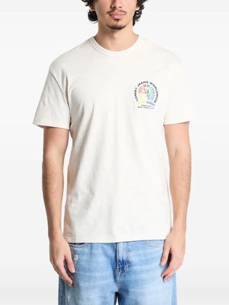 Tommy Jeans Pop Crest T-shirt - men - Regenerative Cotton - S - Neutrals