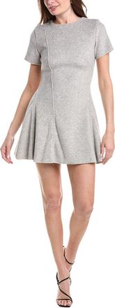 En Saison En Saison Carrington Wool-Blend Mini Dress