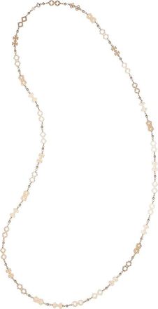Tory Burch Forget Me Not Necklace in Tory Gold at Nordstrom