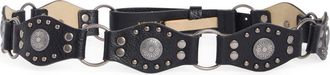 Vince Camuto Hip Slung Concho Belt in Black at Nordstrom Rack, Size X-Large