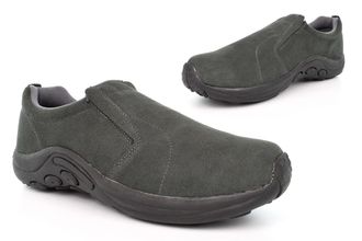 Generic Mens Real Suede Shoes Mens Slip On Shoes Size 13 Suede Shoe Size 12 Casual Shoe Extra Large Slip On Casual Extra Large Sizes Sizes 7-14 Grey 13 UK