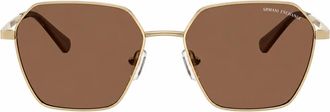 A|X Armani Exchange AX 2062S 611013 54mm Womens Irregular Sunglasses