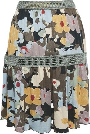 Missoni Minigonna con bordo alluncinetto - Marrone