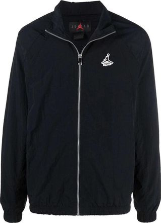 Nike Jordan Air Jordan Metallic Zipper Sports Jacket Mens Black DH9037-010