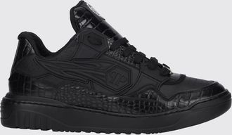 Philipp Plein Sneakers Moonwalker in pelle stampa cocco