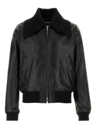 Our Legacy Pharos jacket - men - Calf Leather - 48 - Black