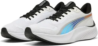 Puma Pounce Lite Running Shoe in Puma White/Puma Black/Blue at Nordstrom Rack, Size 10.5