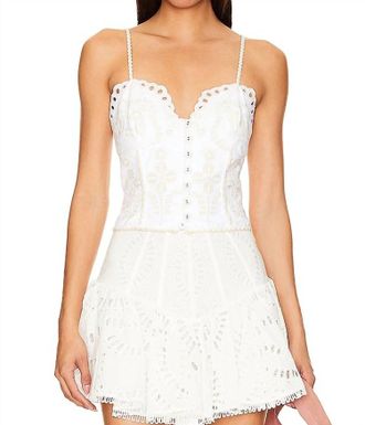 Charo Ruiz Ibiza Keity Top In Ivory Lolita