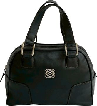 Loewe Pre-owned Loewe Leather Anagram Handbag CMTGZRP91R7CZR6P