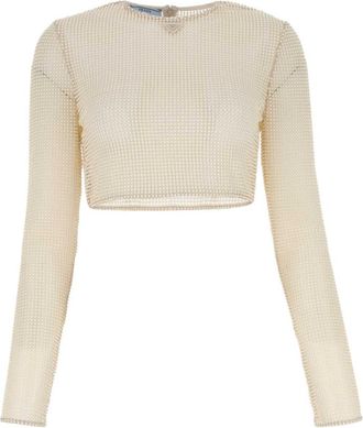 Prada Sand Beads Top