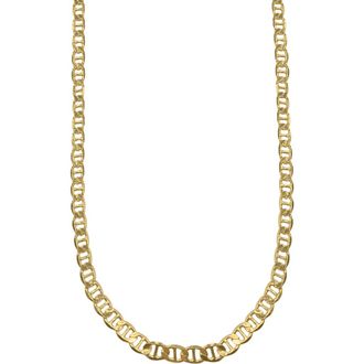 Adornia Mens Water Resistant Mariner Chain Necklace in Yellow at Nordstrom Rack