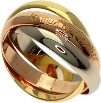 Cartier Yellow Gold (18K) Pink Gold (18K) White Gold (18K) Band Ring (Pre-Owned)