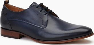 base Mens Gambino Mens Derby Shoes - Navy - Size: 12