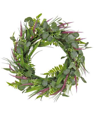 National Tree Company 22In Eucalyptus And Lavender Wreath