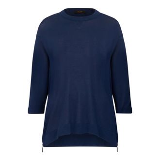 Moorer Dames, Truien, Blauw, Maat: XS