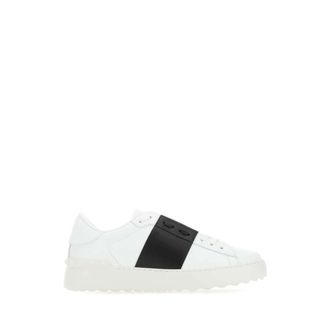 Valentino Garavani Schoenen, Heren, Wit, 40 EU, Leer, Open Sneaker