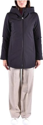 Woolrich New Firth Parka - Dames - Dons jassen - Zwart - XL - Polyester - Jassen