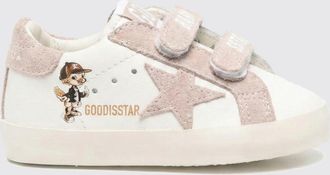 Golden Goose Sneakers Baby School in pelle con stampa grafica
