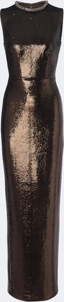 Roland Mouret Sequined embellished gown