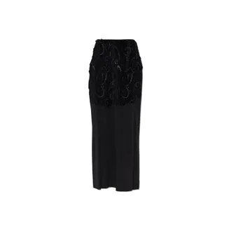 Maison Margiela Mujer, Faldas, Negro, Talla: S