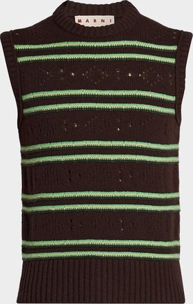 Isaia Men & apos;s Wool Polo Sweater