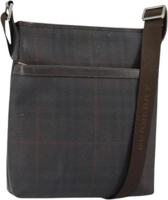 Burberry Pre-owned Plastic Schoudertas - Dames - Vintage Schoudertas - Zwart - ONE Size - Vintage