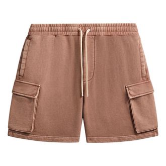 Kith 101 Sueded Fleece Fairfax Cargo Short Dusty Mauve KHM061234-603