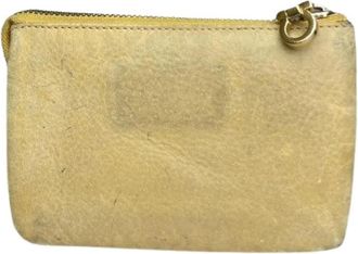 Ferragamo Pre-owned Mini Bag - Dames - Vintage Mini Tas - Beige - ONE Size - Leer - Vintage