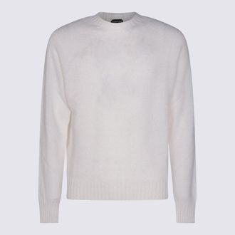 Tom Ford Sweaters Chalk-Uomo