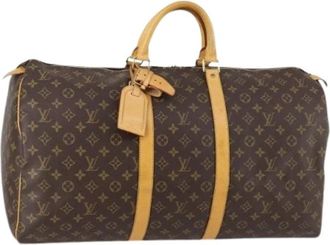 Louis Vuitton Pre-owned Weekendtas - Dames - Vintage Weekendtas - Bruin - ONE Size - Vintage