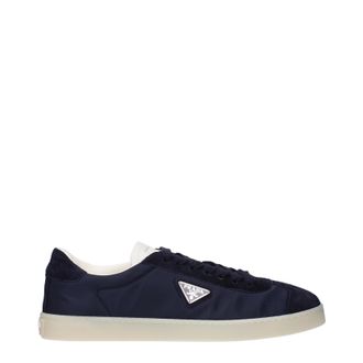 Prada Sneakers Uomo Tessuto Blu