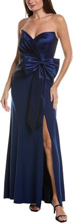 Tadashi Shoji Sleeveless Solid Maxi Dress