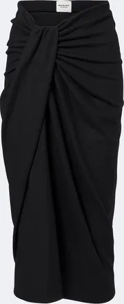 Isabel Marant Jeldia draped midi skirt