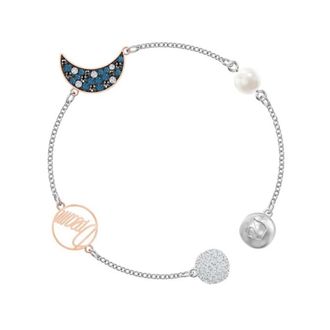Swarovski Accessoires, Dames, Grijs, ONE Size, Remix Moon Strand
