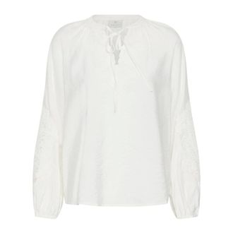 Kaffe Blouse - Dames - Blouses & Shirts - Wit - Maat: S