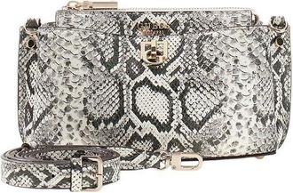 Guess Tassen, Dames, Beige, ONE Size, Polyester, Bianca Mini Crossbody