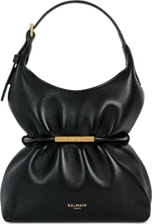 Balmain Mini Borsa a Mano in Pelle Balmain Sphynx