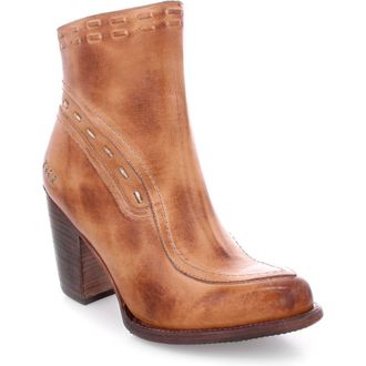 Bed St&uuml; Yuno Heeled Bootie in Tan Rustic Nectar Lux at Nordstrom, Size 5.5B