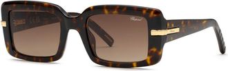 Chopard SCH413M 04BL Mens Sunglasses Tortoiseshell Size 53