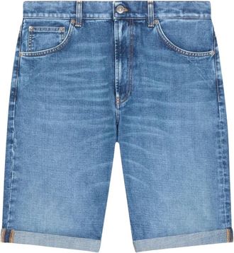 Dondup Wijde Denim Bermuda Shorts Blauw - Heren - Denim shorts - Blauw - W32 - Denim - Korte Broeken