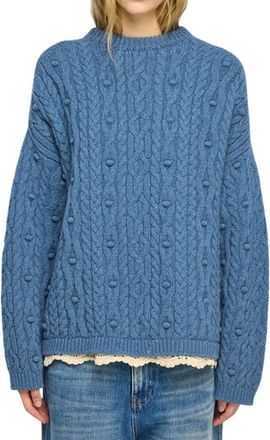Semicouture Maglia Blondie - Knitwear - Mujer - Azul - M