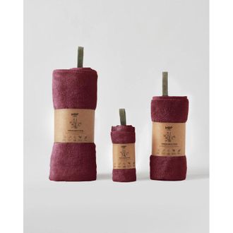 OEM Toalla De Bamb&uacute; Eco Bamboo (burdeos) 70/140 Cm - L