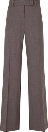 Seventy Earth Straight-Leg Wool-Blend Formal Pants